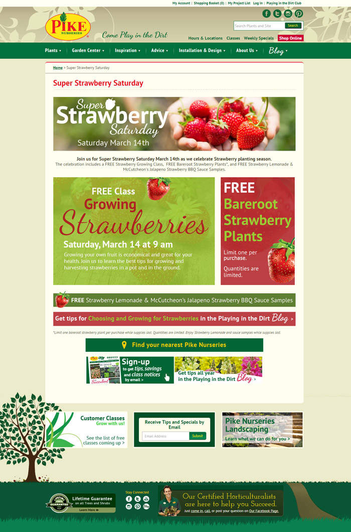 Pike Nurseries Event