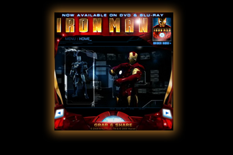 Iron Man: Widget, Social App and Game