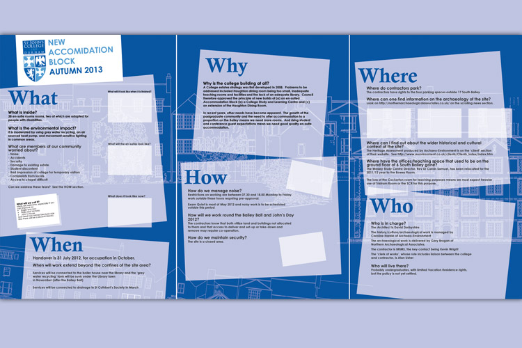 St. John's College Graphic Design Work